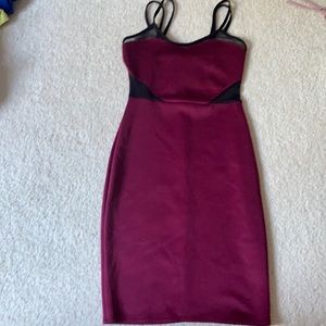 Maroon dress